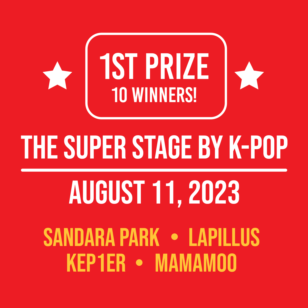 mrdiyPH's tweet photo. Be one of the 20 winners of Concert Fest Tickets! 🎤🎫🎶

Get a chance to win one (1) The Super Stage by K-POP Upper B Ticket OR one (1) Circus Music Festival Concert Platinum Ticket when you meet at least P1,000 minimum spend!

#AlwaysLowPrices #MeronDIYan #MRDIYConcertFest https://t.co/SHMXC3gqgA