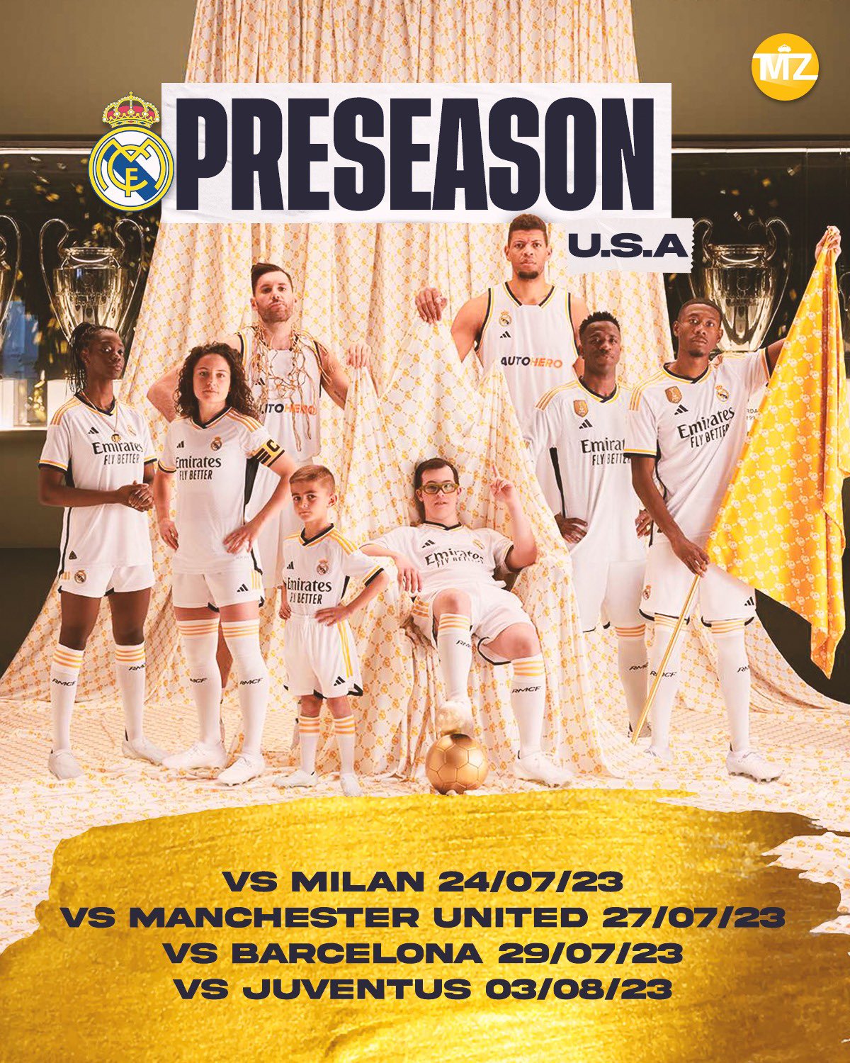 Madrid Zone on Twitter "🚨 Real Madrid preseason schedule. 