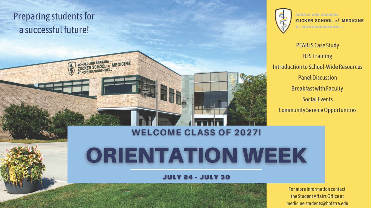 📅 Get ready for an amazing new student orientation! We're thrilled to welcome our future MS1s as they begin their incredible journey into medical school. Stay tuned for more updates! 🎉 
.
.
#NewStudentOrientation #MedicalSchoolJourney #ExcitedForTheFuture