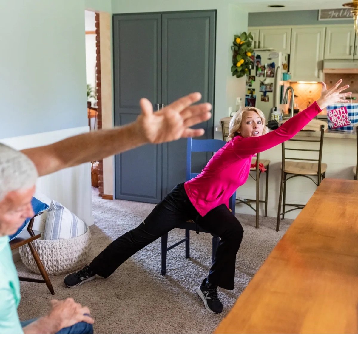 therapyadv's tweet photo. Tip of the day: Stretching regularly can prevent muscle tightness and improve flexibility. Incorporate simple stretches into your daily routine to keep your body feeling its best. https://t.co/lSguKOe5dJ