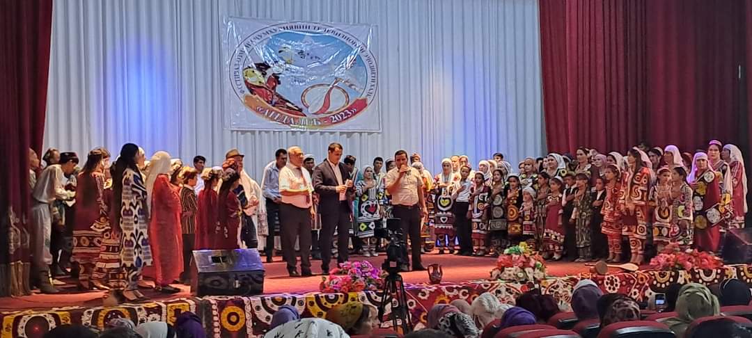 Today, Shamsiddin Shahin district won 118 points in the national television festival-competition of people's creativity "ANDALEB-2023", so far only Shamsiddin Shahin district has such a high score at the level of Khatlon region.
 Congratulation🥳