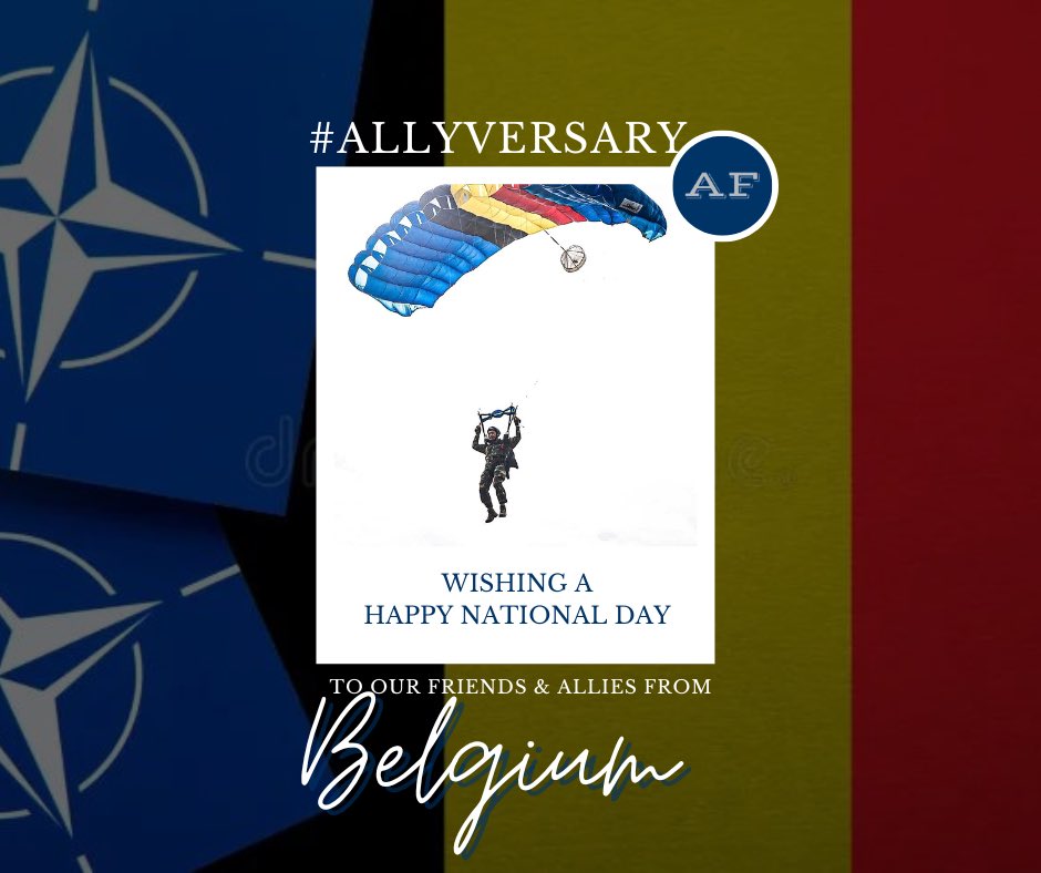 AtlForum's tweet photo. 🇧🇪#Allyversary | Join us today in congratulating our Allies and friends from #Belgium on their #NationalDay #NationaleFeestdag #FeteNationale!
#AllyKnowledge | #DYK that Belgium has hosted the Alliance since 1967? @NATO Hq is located at Boulevard Leopold III in Brussels. https://t.co/tHNDJZewzq