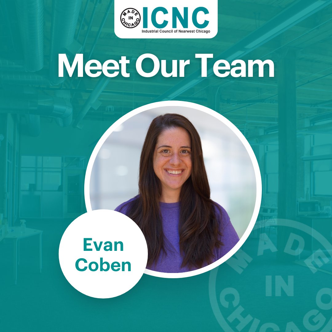 Meet our ICNC team! Evan is the Community Engagement Coordinator at our Make City incubator. As an entrepreneur herself, Evan knows the importance of fostering a supportive community that business owners can contribute to and benefit from. Join our team: bit.ly/42Y6zqI