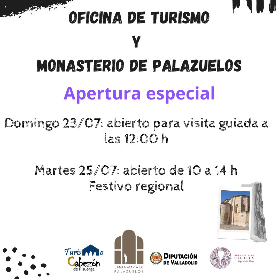 Apertura especial 
@rutadelvinocigales <a href="/turvalladolid/">Turismo Valladolid</a> @CyLesVida