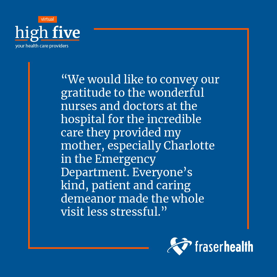 Fraser Health (@fraserhealth) on Twitter photo Kudos for Chilliwack General Hospital. Read more kudos at ow.ly/FqSv50PbVkv
<a href="/FVHCF/">Fraser Valley Health Care Foundation</a> Kudos for Chilliwack General Hospital. Read more kudos at ow.ly/FqSv50PbVkv
<a href="/FVHCF/">Fraser Valley Health Care Foundation</a>