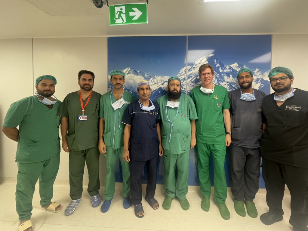 It’s wonderful to back in #Lahore teaching / operating (mainly pelvic fractures) <a href="/pklinrc/">PKLI&RC</a> with <a href="/nadeembinusrat/">Nadeem Nusrat</a> The friendliness and hospitality of Pakistanis is 2nd to none! Looking forward to my return trip #PKLI #urethroplasty
