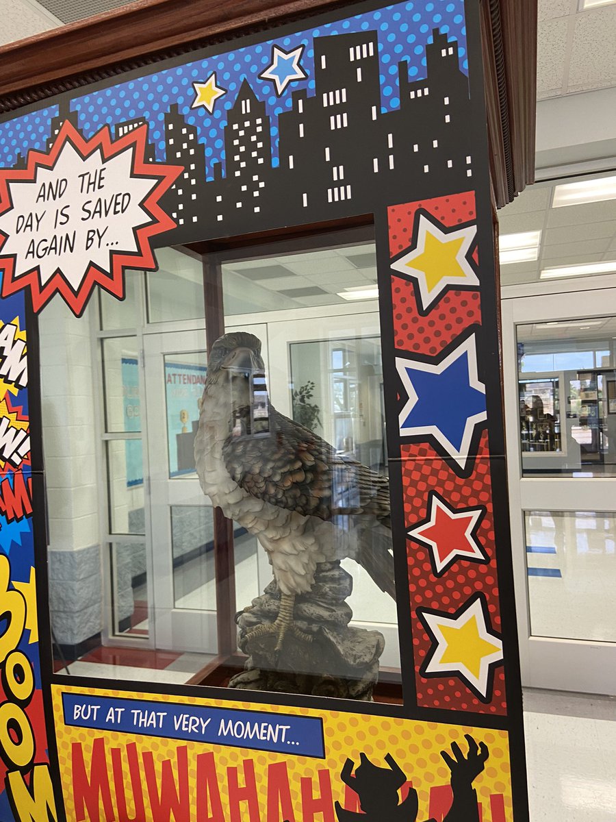 ASan_DAEP_SCONN's tweet photo. HMS Hawks, HMS Superheroes #ClintISD100 #HMSHawks https://t.co/hdMD0eh3er