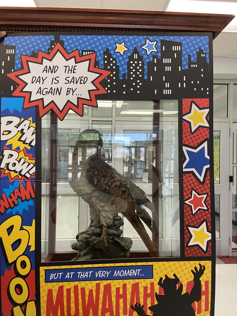 ASan_DAEP_SCONN's tweet photo. HMS Hawks, HMS Superheroes #ClintISD100 #HMSHawks https://t.co/hdMD0eh3er