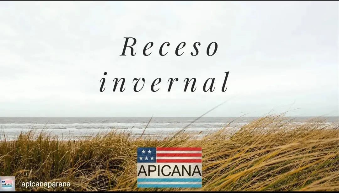 apicana's tweet photo. 📣Receso invernal que se termina

🗓️ Nos vemos el lunes nuevamente! 

😃 Volvemos renovados para darlo todo en la segunda mitad del año

https://t.co/fKKRgWzvIv https://t.co/Asx7Ynbhlq