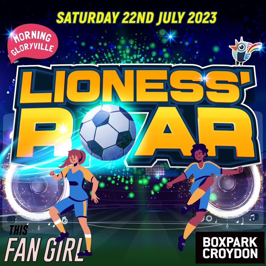 Join us at <a href="/BoxparkCroydon/">BOXPARK CROYDON</a> this Sat Jul 22nd as we partner up with <a href="/ThisFanGir1/">This Fan Girl</a> to celebrate Women's World Cup! Get your tix: boxpark.co.uk/croydon/events… 🥳