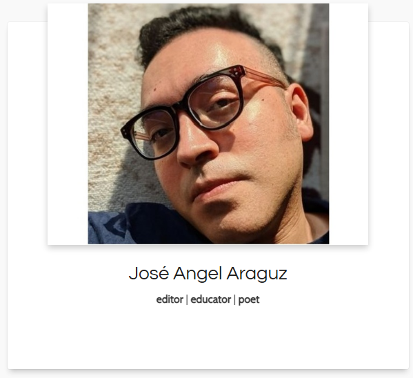 LiteraryTejas's tweet photo. Mapping Literary Tejas: CORPUS CHRISTI 
https://t.co/XdAjGGbhsa

José Angel Araguz @JoseAraguz
editor | educator | poet

#MLTejas - #Chicanx #Indigenous #Latine #Latinx #Tejanx #Literature #Memoir #Poetry #SmallPress #Storytelling #Zine #Texas https://t.co/DIxeupm22T