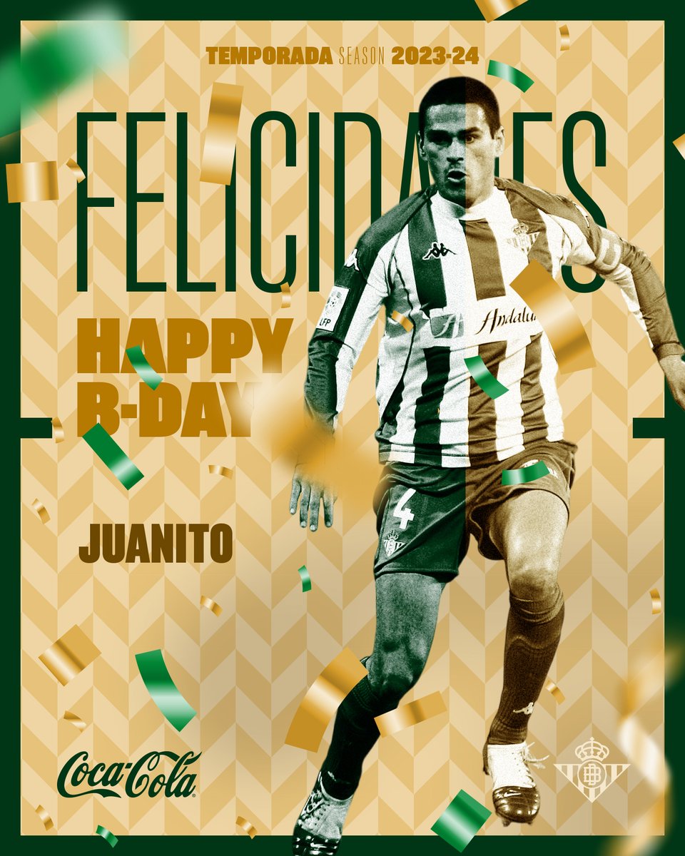 ¡Hoy sopla 4⃣7⃣ velas uno de los nuestros! 😙 ¡Muchas felicidades, @JuanitoGut4! 🎉🎁