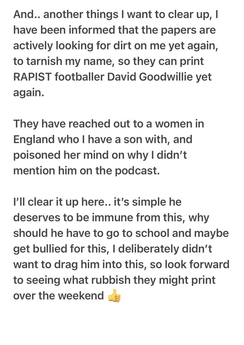 David Goodwillie official tweet media