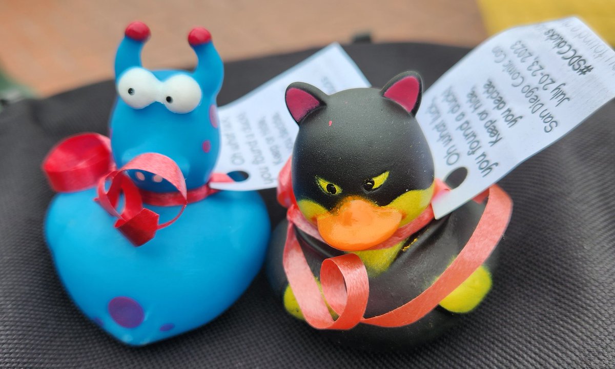SDCC duck drop begins today!  #SDCCducks #SDCC