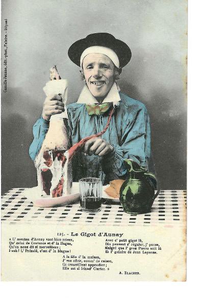 #EphemeraFriday
Postcard, about 1910, with recipe and poem about a #gigot d’agneau, continuing a long French tradition of sending postcards with recipes 

#ephemera 
#oldrecipe 
#Frenchcooking 
#vieuxpapier 
#foodephemera
#cookingephemera