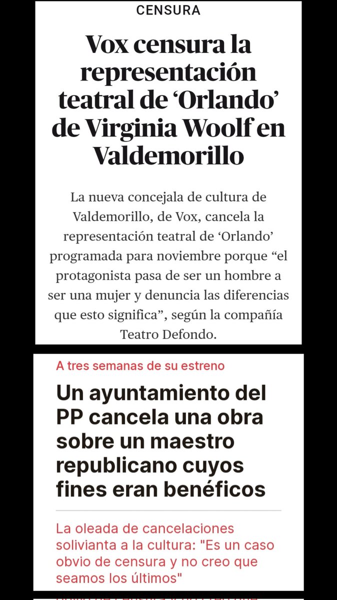 Hoyuelicos's tweet photo. Tras 9 años celebrándose sin problemas, PP y Vox censuran al llegar al poder el festival Meabe Red de Cieza por promover el antirracismo y la antihomofobia. Se suma a la numerosa lista de censura del PP y Vox. No asistíamos a tanta censura de cultura desde hacía más de 40 años. https://t.co/O0as7CLawv