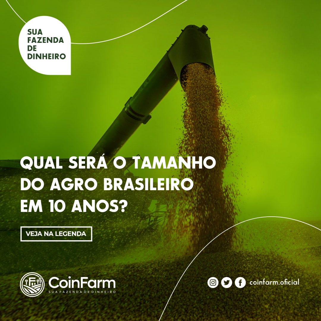 coinfarmoficial's tweet photo. O Brasil deve colher 390 milhões de toneladas de grãos na próxima década; produção de carne bovina, suína e de frango também vai crescer.
#coinfarm #suafazendadedinheiro #agronegocio #safra #graos #milho #soja #NFT #gado #nftdofazendeiro #fazendascoinfarm https://t.co/2GYtmHwV5f