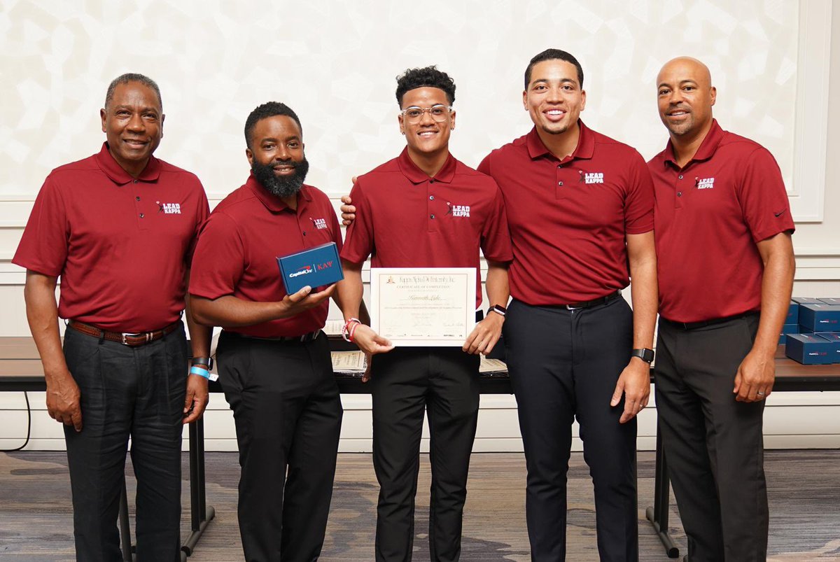 kapsi1911's tweet photo. Congratulations to our #LeadKappa graduates! Check out a few moments from the graduation this week during 86th Grand Chapter Meeting in Tampa! https://t.co/9x0ptrE6qu