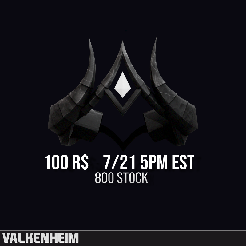 Onyx Black Spike Crown releasing in 3 hours for 100 robux
roblox.com/catalog/141344…