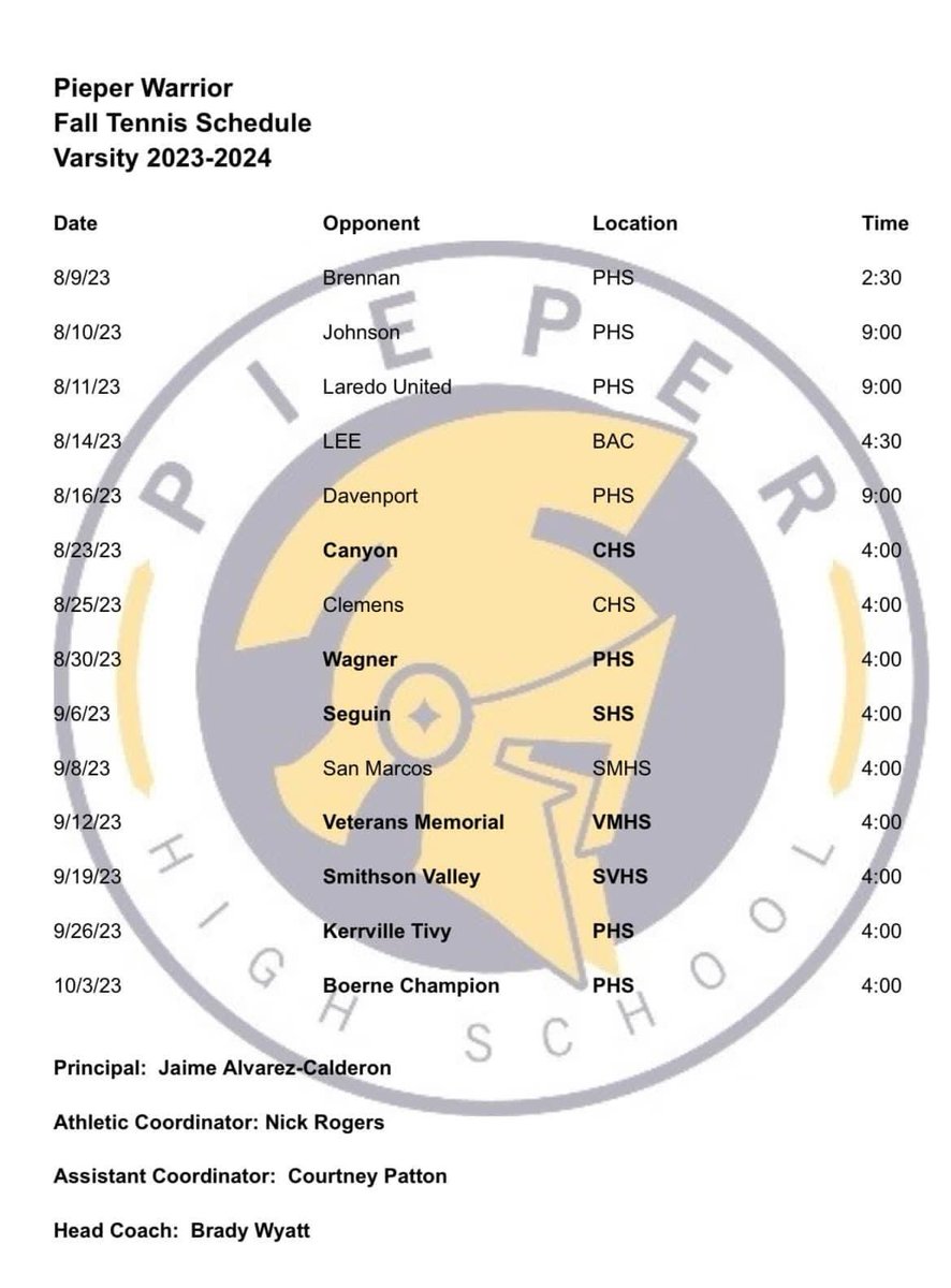 Pieper HS PTSA tweet media