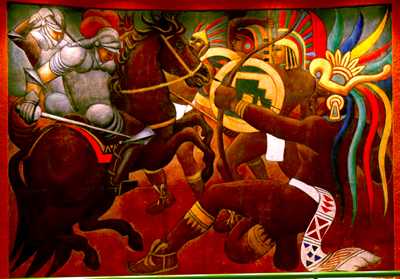 cafanzano's tweet photo. 21 de julio, hoy se cumplen 499 en el cual Pedro de Alvarado y su ejercito de "nativos aliados" regresa lisiado y derrotado a Iximche (Guatemala) de la Provincia de Cuzcatan (Hilo 1 de 2) @museomilitaresa @EfemeridesSV (Pintura: Batalla de Acaxual, Jose Mejia Vides) https://t.co/Jtp7SYRkrt