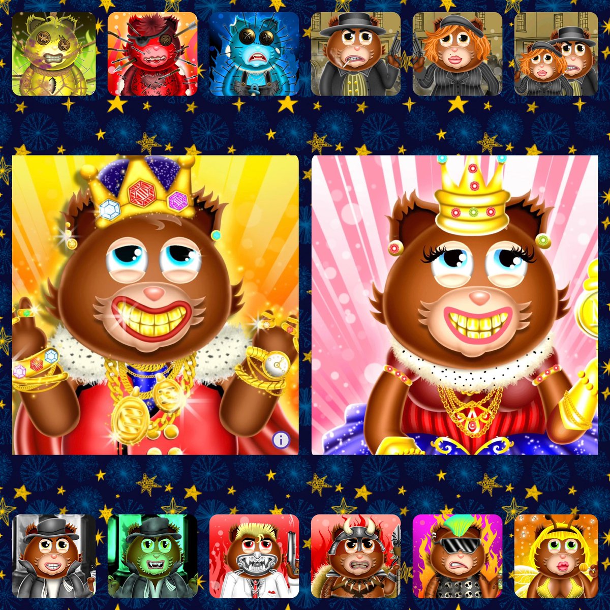 Random #Enjin Jumpnet NFT GIVEAWAY!
Test your luck 🤞 
❤️+Retweet +#Enjin address 👇
I'll randomly send out nfts from a bunch of different <a href="/enjin/">Enjin</a> collections.
#Enjin is KING!