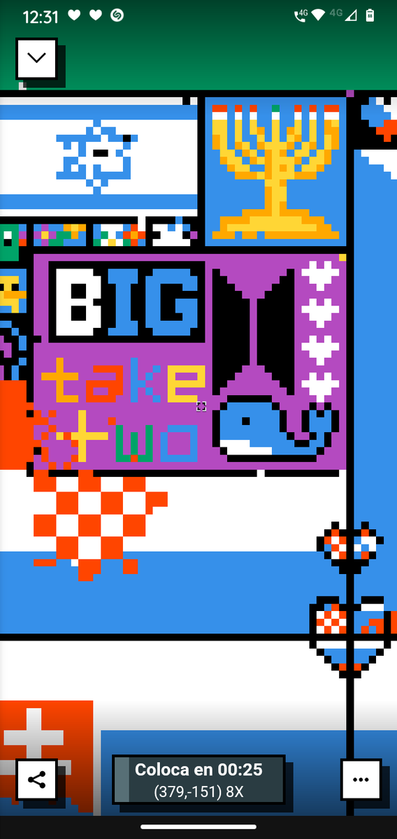 lavalenty's tweet photo. @ARMYBogotaCol ayuda army Croacia nos invade en r/place https://t.co/KCJ6JDQ4cI