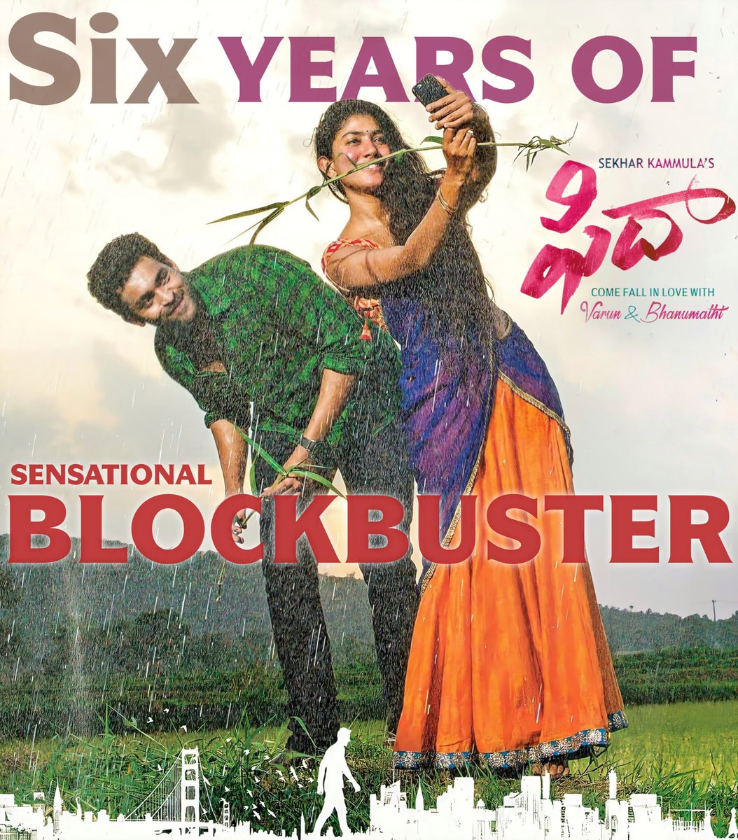 SaiPallaviMania's tweet image. #6YearsForFIDAA ❤️❤️

@Sai_Pallavi92 @IAmVarunTej @sekharkammula