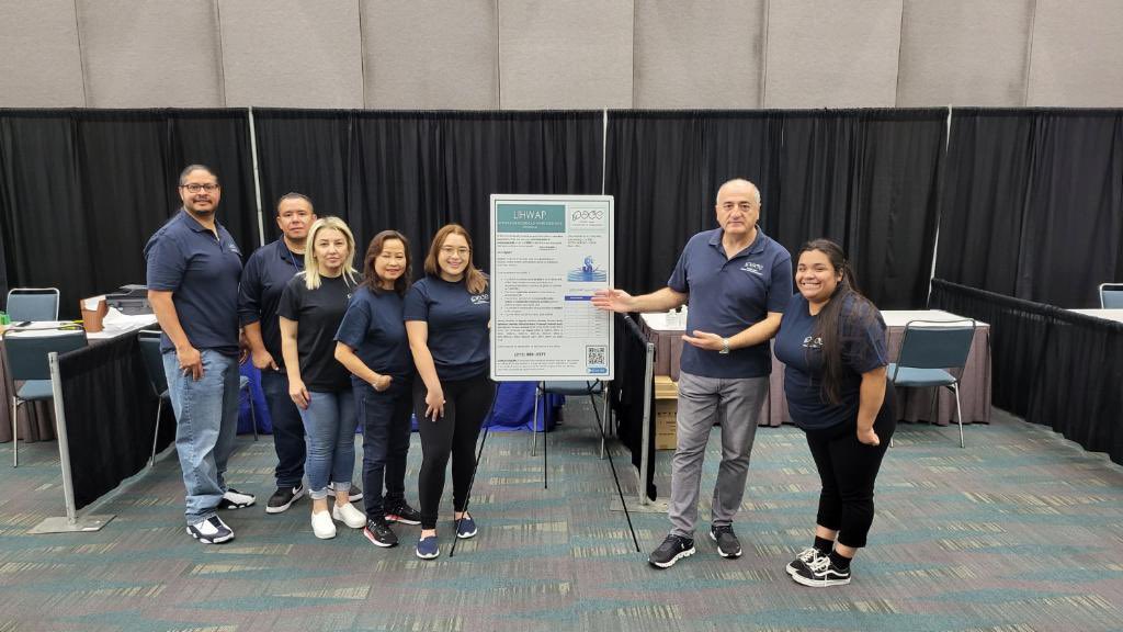 CalCAPA's tweet image. Come on out to the LACC for the L.A. Water Bill Assistance Expo! 

On-site case managers can help in filling out applications for #LIHWAP assistance 💧

@LADWP @GoldenStateH2O