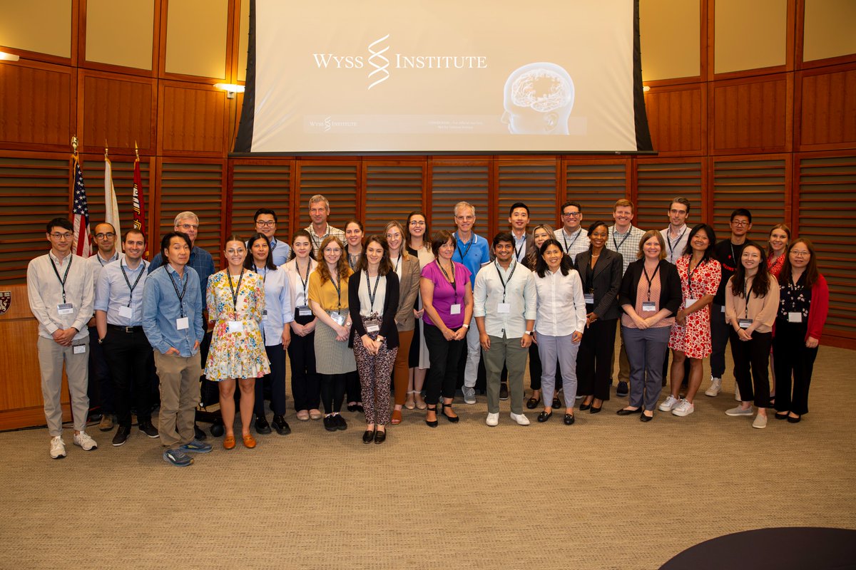 wyssinstitute's tweet photo. Our #BrainTargetingProgram, which is developing shuttles that dramatically improve delivery of drugs to the brain, had their sponsors and partners meeting yesterday! Thank you so much to everyone who participated. https://t.co/D0eEE9byt3 https://t.co/uzmtiILxWu