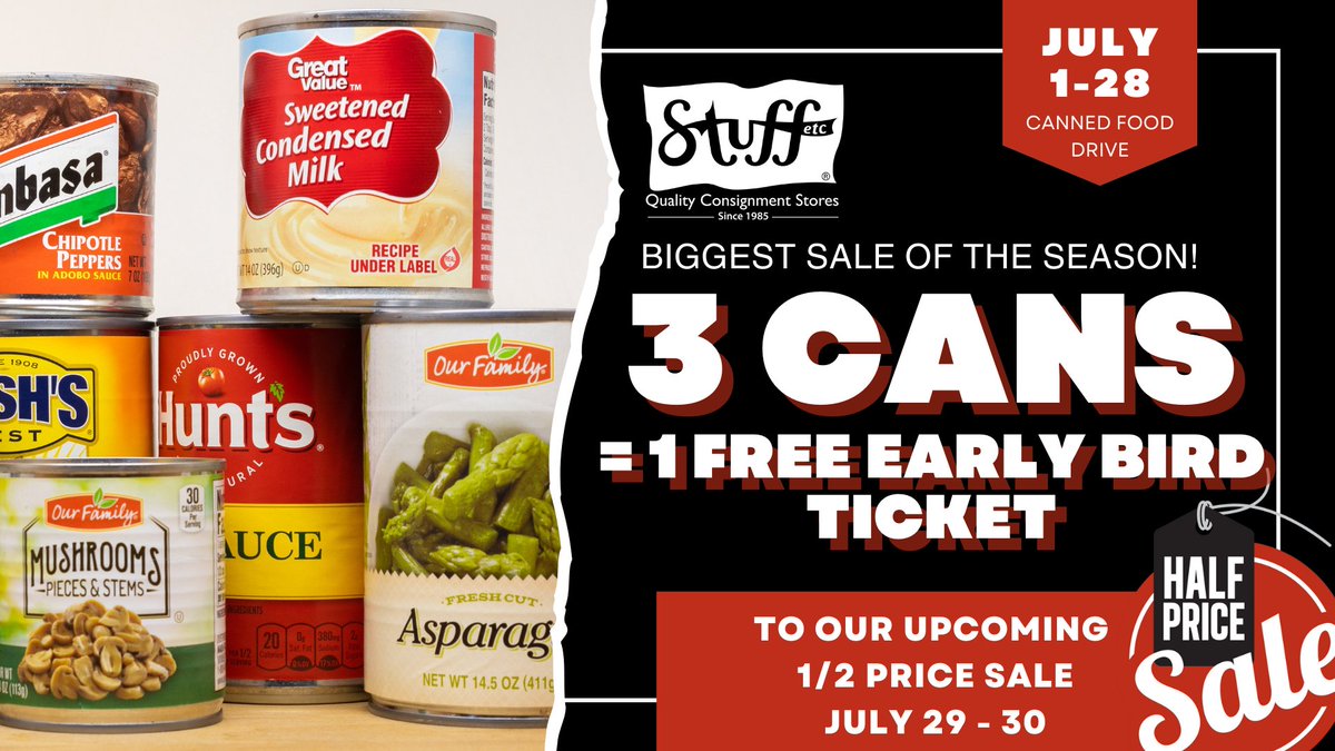 stuffetcinc's tweet photo. 10 Days until our BIGGEST SALE of the Season.  Learn More:  https://t.co/AiLZBuaeJv https://t.co/hjawzkqULR