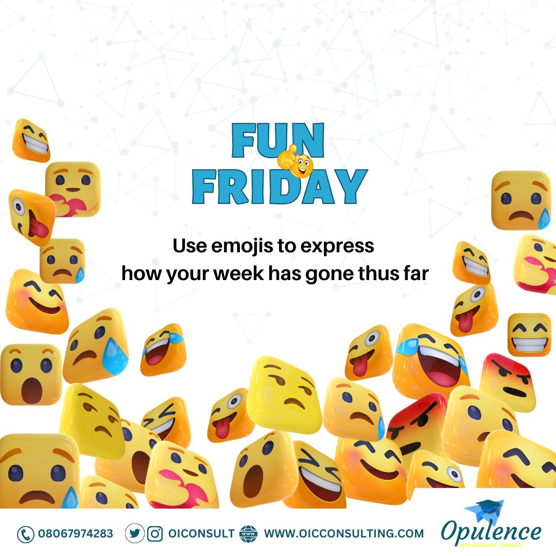 Let's relax by playing this game

Describe your week thus far using emojis in the comment section🤗🤗

#emojigame #tgif #friday #week