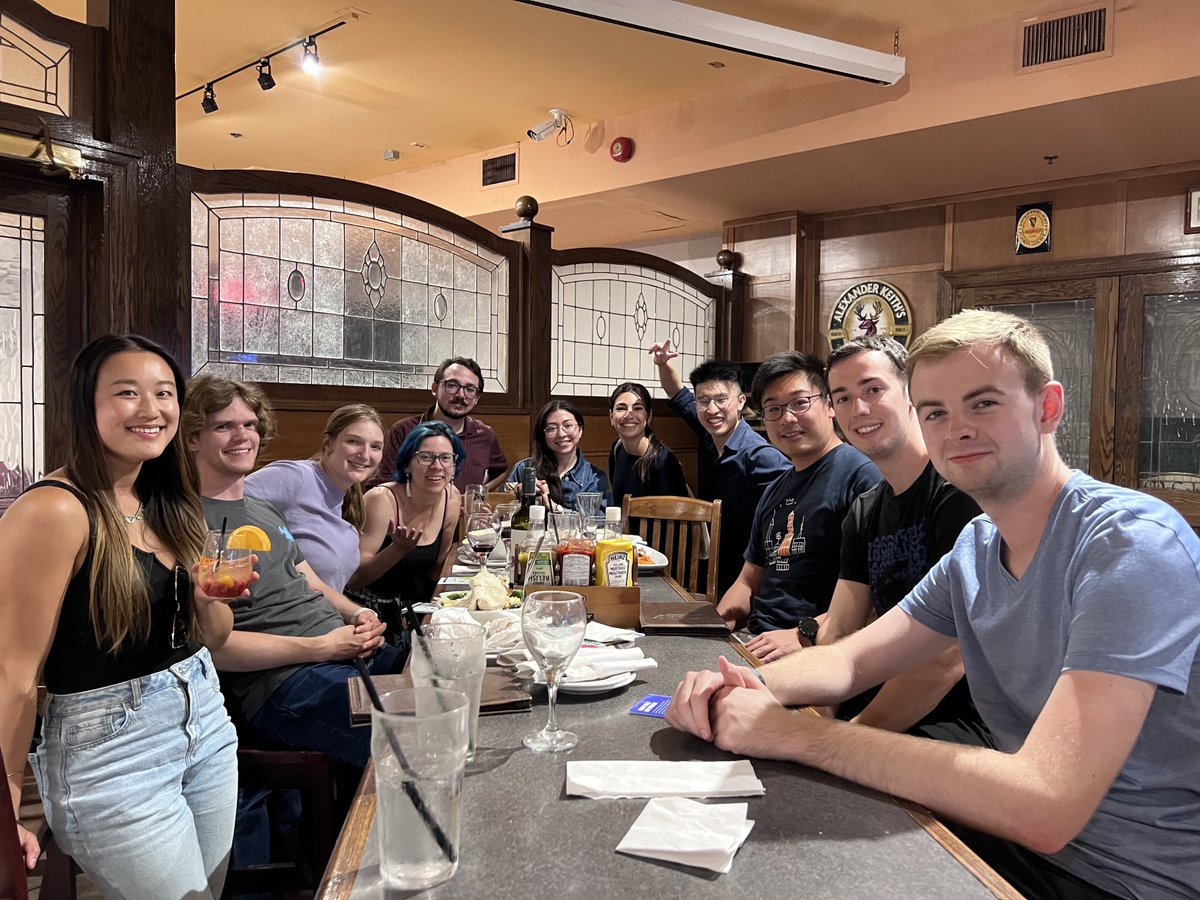 Thank you for coming to our Bar Night! 
It was great seeing you all and having some drinks and comfort food. 
These great times are what grad school is all about! 😃
#barnight #fun #greattime #networking #worklifebalance #gradschool #gradlife #masters #masterstudent #phdlife