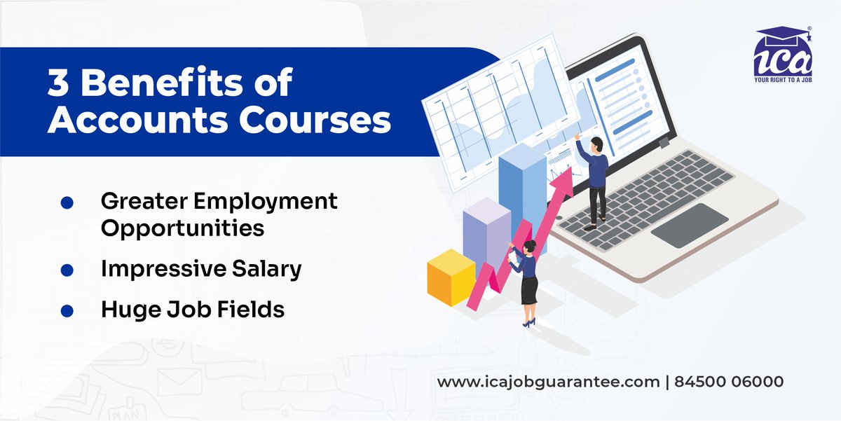 IcaEduSkills's tweet photo. Accounts courses can open up a world of possibilities for you!
To know more: https://t.co/6eNwf9lCgX
#ICAEduSkills #IAmJobReady #LearnWithICA #ICAJobGuaranteeCourse #JobReadyCourses #Placement #Upskill #accountantlife #PracticalTraining #SaturdaySwag #Saturday https://t.co/5hxsqMh67S
