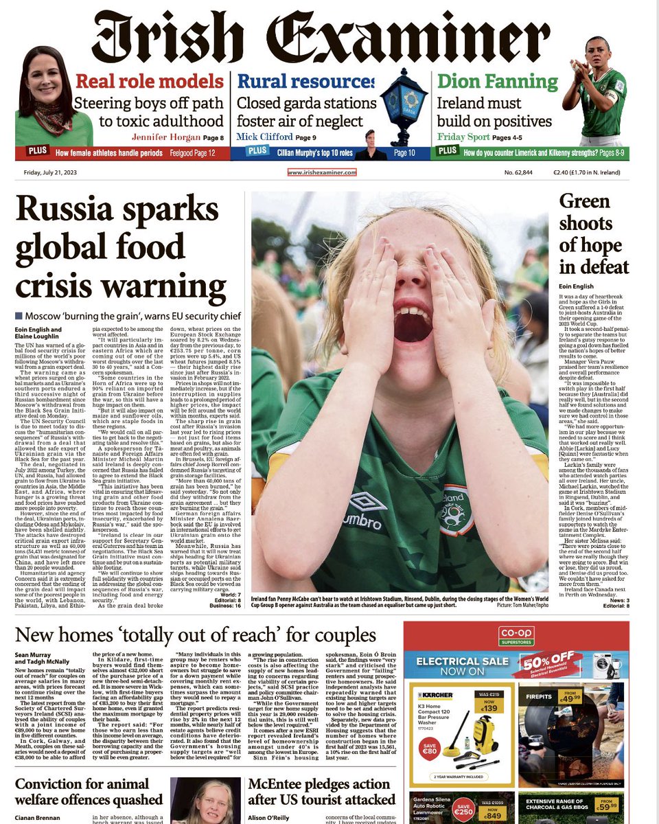 Great to see some of my photos appear across the front pages both here in Ireland and the UK this morning! <a href="/guardian_sport/">Guardian sport</a> <a href="/IrishTimes/">The Irish Times</a> <a href="/irishexaminer/">Irish Examiner</a> <a href="/Inphosports/">Inpho Photography</a>
