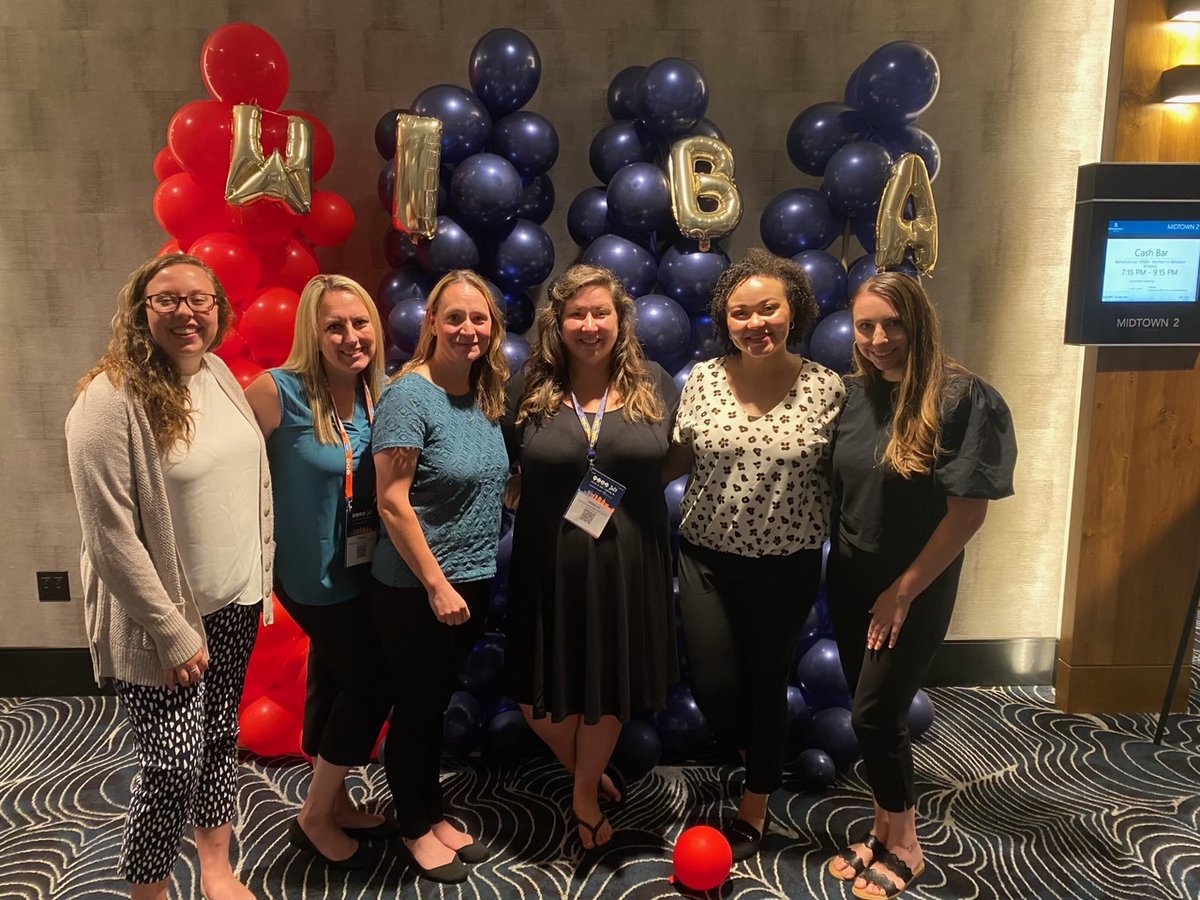 AtsAutism's tweet image. We are SUPER excited to be a part of @WomeninBA&apos;s conference. Go Jess and Ally -- rock out that research presentation! L to R: Ally, Tiff, Gina, Jess, Tayler, and Emily. #wiba2023 #aba #bcba #appliedbehavioranalysis #ceu #WomenInBehaviorAnalysis #BehaviorLive #womeninbusiness