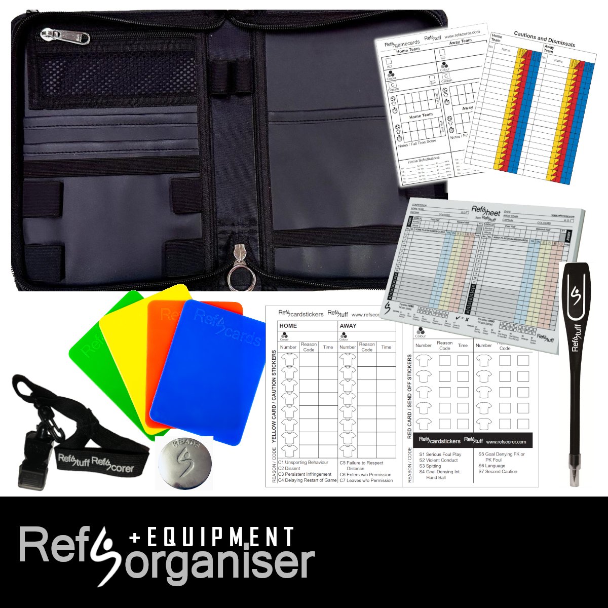 RefScorer's tweet photo. RefStuff, helping you stay organised with the RefSorganiser (with Equipment), now just £23.99.  Order now via our website https://t.co/REqkUfvGEo
#RefStuff #RefScorer #refereeproducts #referee #referees #forreferees #sportscoaches #wearereferees #refereeing  #Organiser https://t.co/YREn9YLqRD