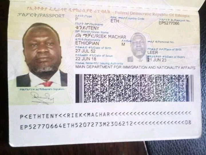 Jekap Omod on Twitter "The first Vice President of South Sudan Riek