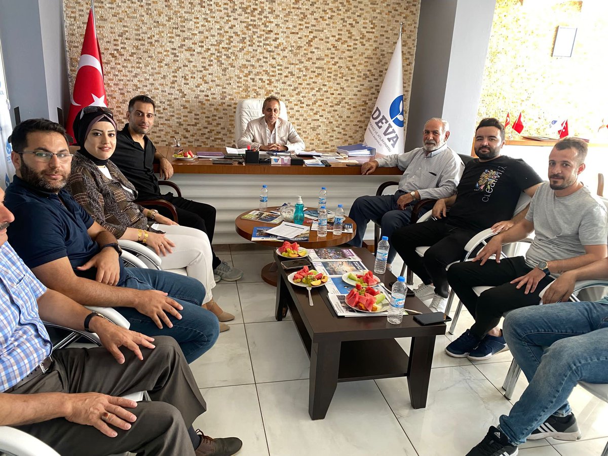 Deva partisi Mardin il başkanlığına atanan sn:Abdülkadir Kerimoğlu’nu ziyarete bulunduk ilgi ve alakasından dolayı kendisini teşekkür ediyoruz. @devapartisi @alibabacan @Ibrahimkilic777 @Kerimoglukadir1