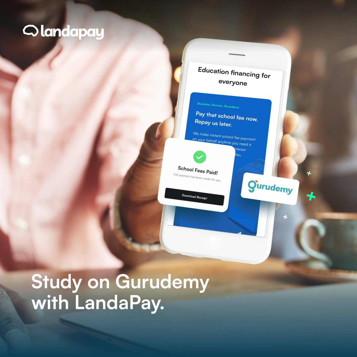 Take a low-interest loan to kickstart your studies on @gurudemy_online
Sign up on app.landapay.com to get started.

#EducationFinancing #studentloaninnigeria #education #FinTech