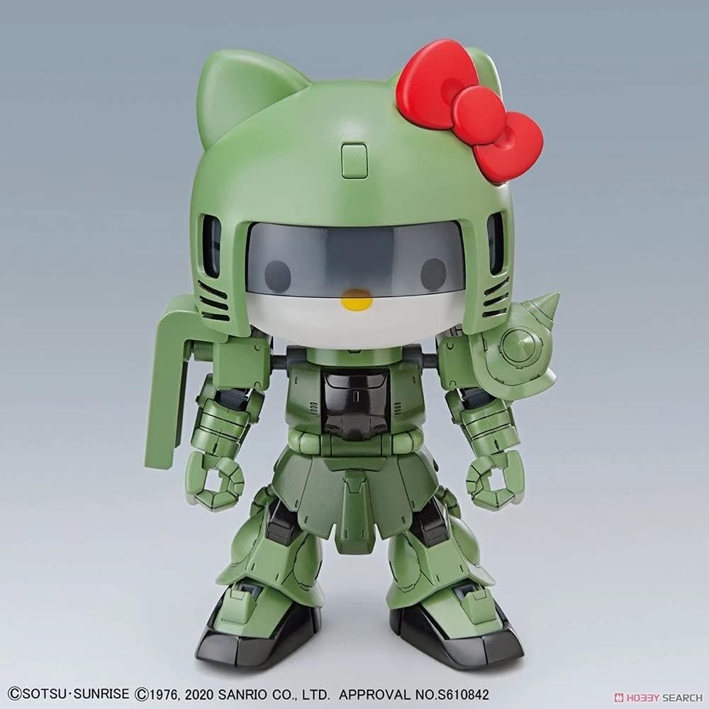 Wario64's tweet photo. Bandai Hobby - Hello Kitty/Zak II [SD Gundam Cross Silhouette] Model Kit is $25 on Amazon https://t.co/a41sTKJCgx #ad https://t.co/GZYwBP4oyb