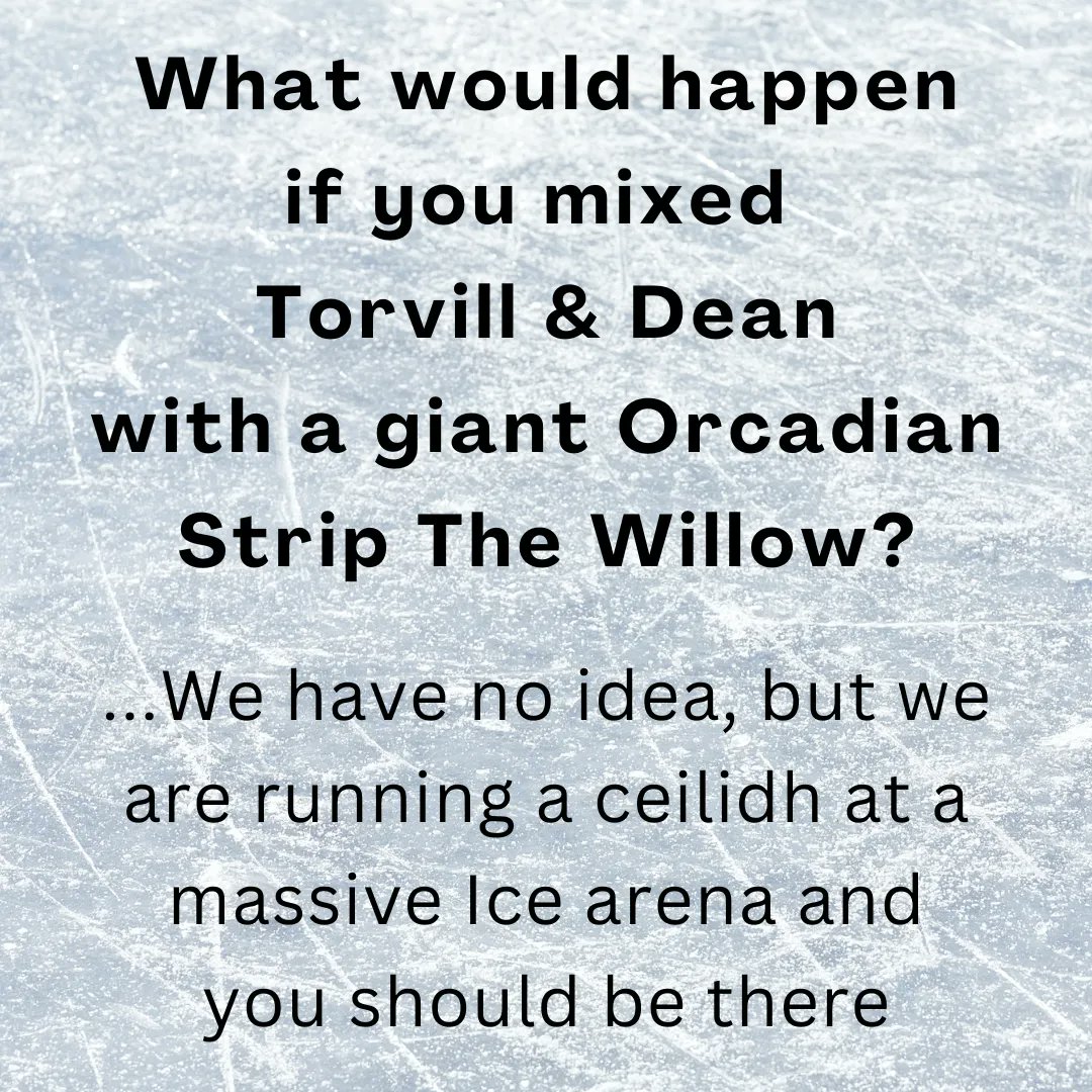 See you tomorrow for out BIG CEILIDH at Murrayfield Ice Arena! 
edinburghceilidhclub.com
