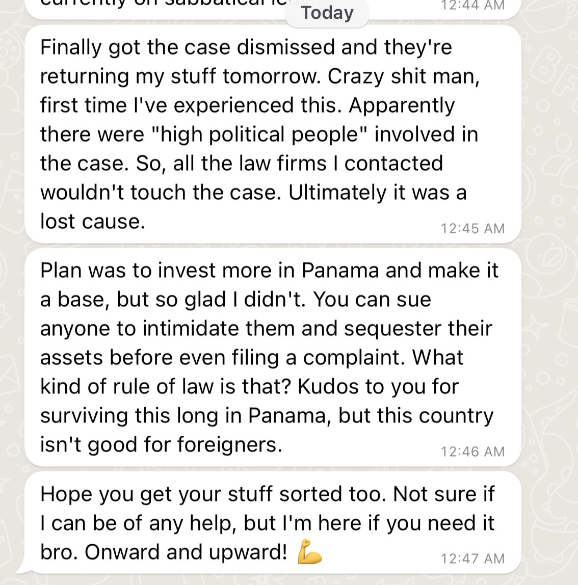 Este amigo multi-billonario decidió no invertir más en Panamá. La falta de seguridad jurídica está costándonos dinero, oportunidades y competitividad.