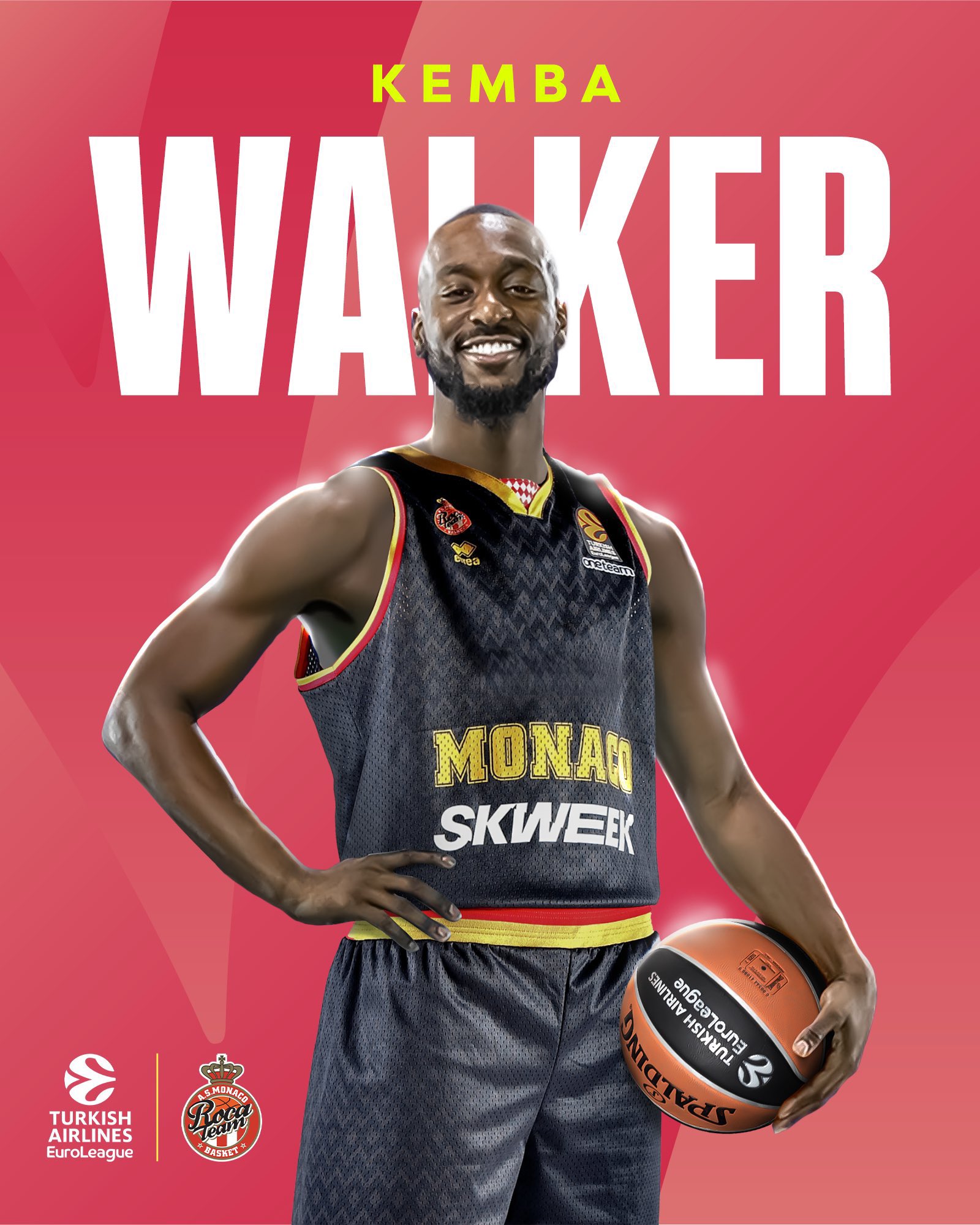 Former NBA All-Star Kemba Walker signs with AS Monaco Basket