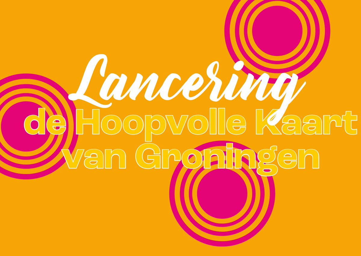BOEM! Op 9/9 17.00 uur, bij ‘t Wolkje (naast Suikerlaan 38), lanceren we de Hoopvolle Kaart. Kom naar het lanceringsmoment en verspreid de hoop mee!
Meld je even aan, dan zorgen we dat er een kop soep en wat leuks voor je klaarstaat, dat kan hier: forms.gle/xu68r9UJu9HrpJ…
