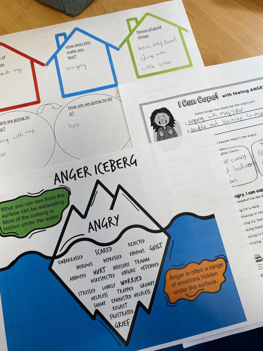 We gets lots of referrals requesting support around managing anger. Today our Staff Nurse Abbie visited a child where she completed a care plan with the child and they discussed what anger feels like and the triggers that can cause the anger outbursts
#anger #emotions #careplan