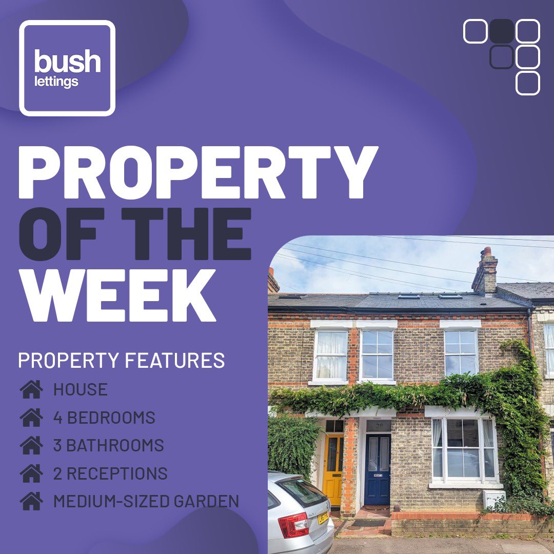 BushLettings's tweet photo. BELGRAVE ROAD, CAMBRIDGE, CB1 🏡

A wonderful, skilfully extended four-bedroom Victorian house located in a quiet street just off vibrant Mill Road.

Find out more - https://t.co/72oeeUMmuk

#BushLettings #Bush https://t.co/zhYDuDbtR4