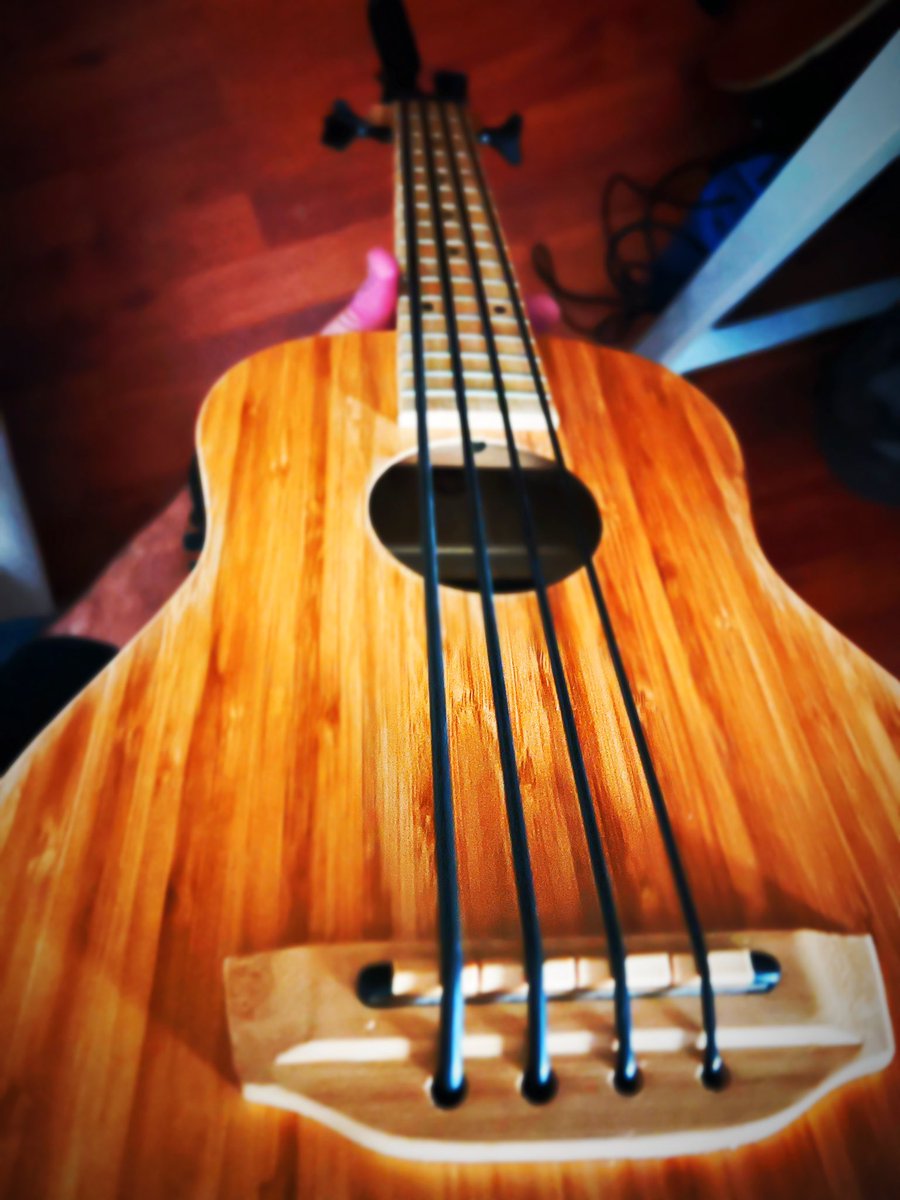 paulcolman's tweet photo. Say hello to my new fab little mate!!!! Bass ukulele by Kala. https://t.co/Y7zGT6u5ym