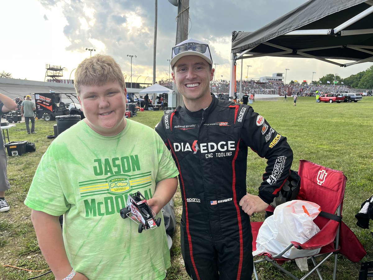 Th3_Cliff's tweet photo. I just got my brand new @Logan_Seavey die-cast car signed!?! https://t.co/KUbvXxSdnU