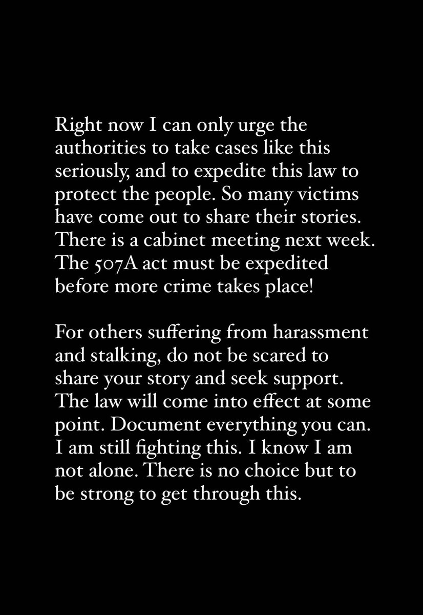 ShaFoShizzle's tweet photo. UPDATE ON THE CASE OF STALKING AND HARASSMENT: https://t.co/iP9mdG0p7z